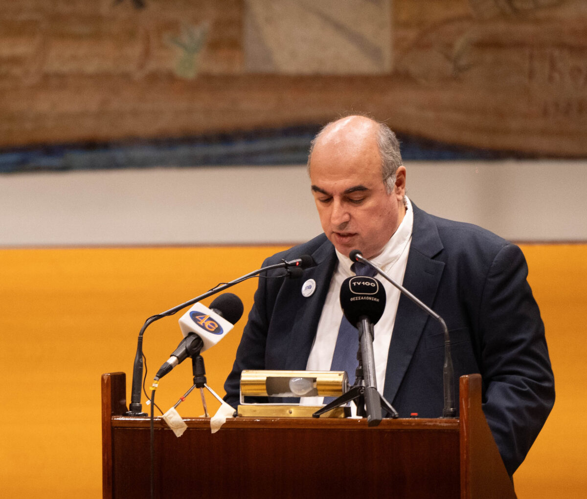 Ο επικεφαλής της παράταξης του ΙΣΘ Νίκος Μπάτζιος