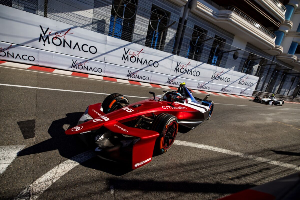 Δυνατή εμφάνιση της Citroën Racing Formula E στο Μονακό