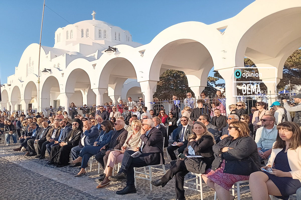 Η Σαντορίνη τίμησε την Πολιούχό της Αγία Ειρήνη – Μηνύματα αισιοδοξίας και ανθεκτικότητας