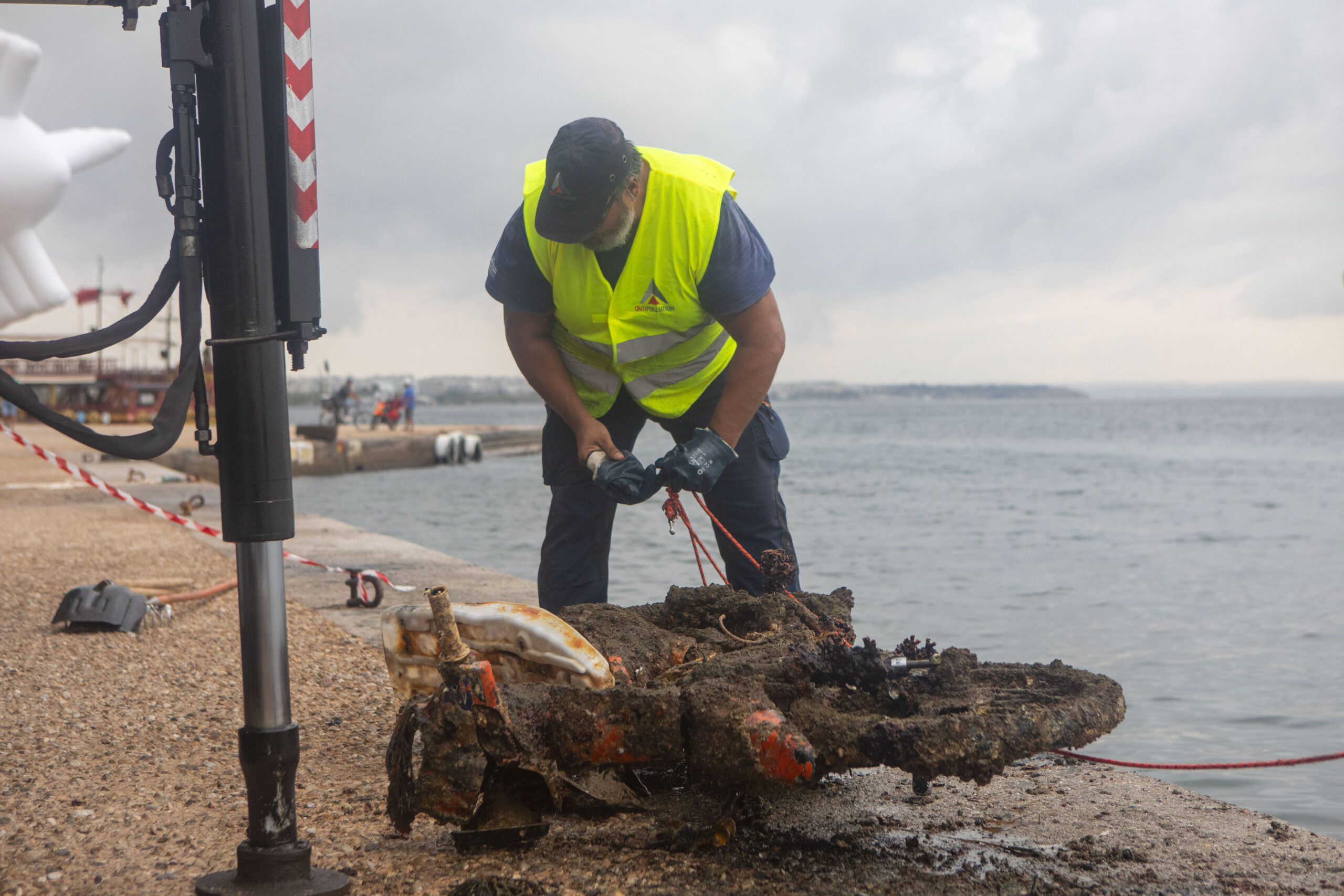 Λάζαρος Παπαδόπουλος: Από τα παρκέ στον…καθαρισμό του Θερμαϊκού