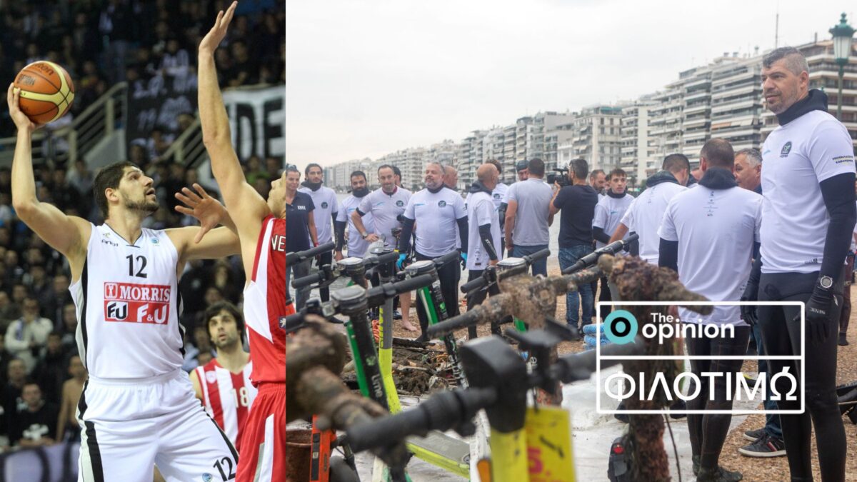 Λάζαρος Παπαδόπουλος: Από τα παρκέ στον…καθαρισμό του Θερμαϊκού