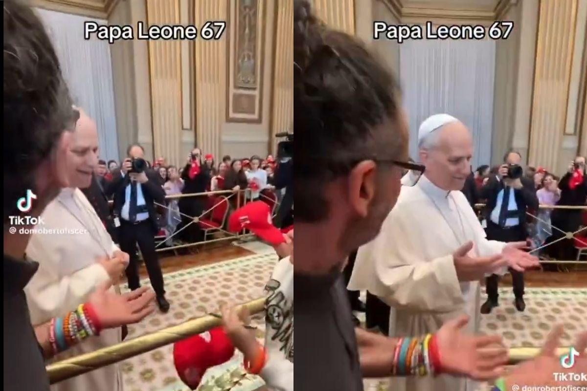 Ο πάπας Λέων έκανε το viral «6-7» στο Βατικανό (VIDEO)