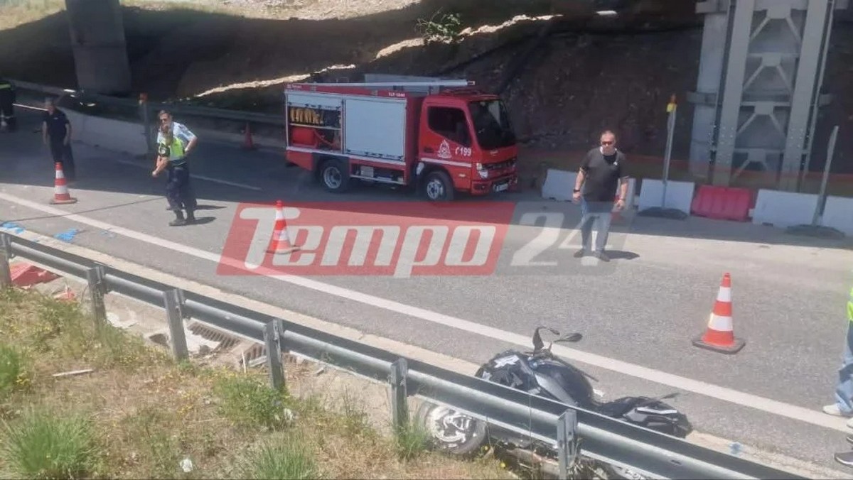 Τραγωδία στην Πάτρα: Νεκροί πατέρας και γιος σε τροχαίο με μηχανή (ΦΩΤΟ)