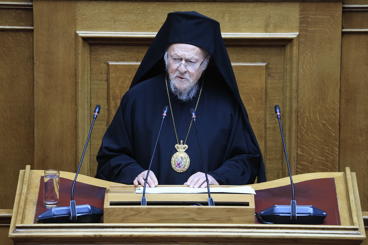 Ολοκληρώθηκε η ιστορική ομιλία του Οικουμενικού Πατριάρχη στη Βουλή των Ελλήνων (ΦΩΤΟ-VIDEO)