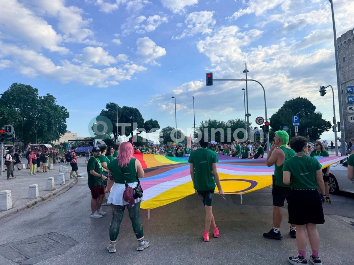 Πλήθος κόσμου στους δρόμους για το 14ο Thessaloniki Pride (ΦΩΤΟ+VIDEO)