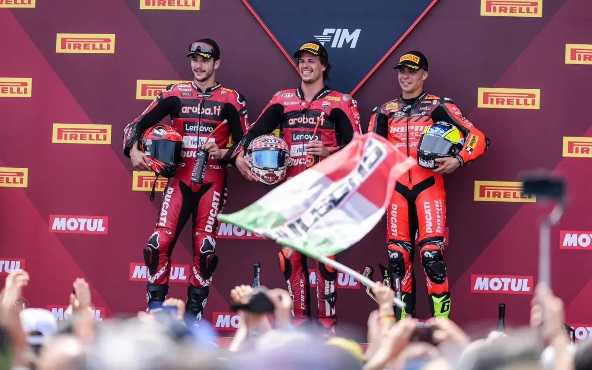 25η συνεχόμενη νίκη του Nicolo Bulega στο Misano