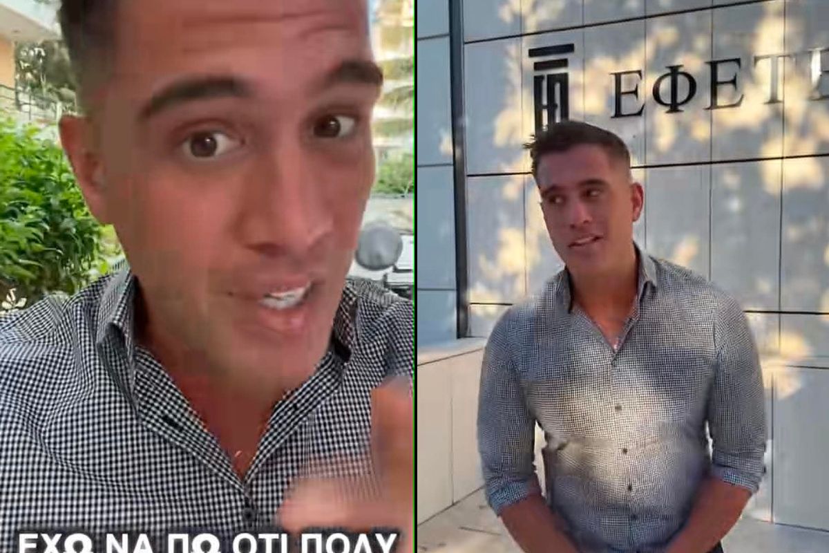 Αθώος ο πρώην αστυνομικός και TikToker, Βαγγέλης Μπαταρλής για την υπόθεση ναρκωτικών