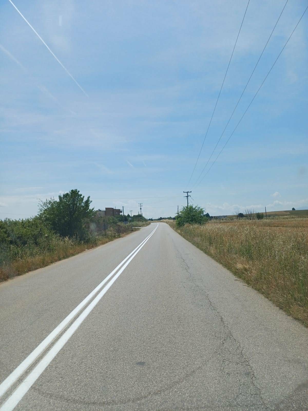 Νέες διαγραμμίσεις σε όλες τις Ενότητες του Δήμου Λαγκαδά (ΦΩΤΟ)