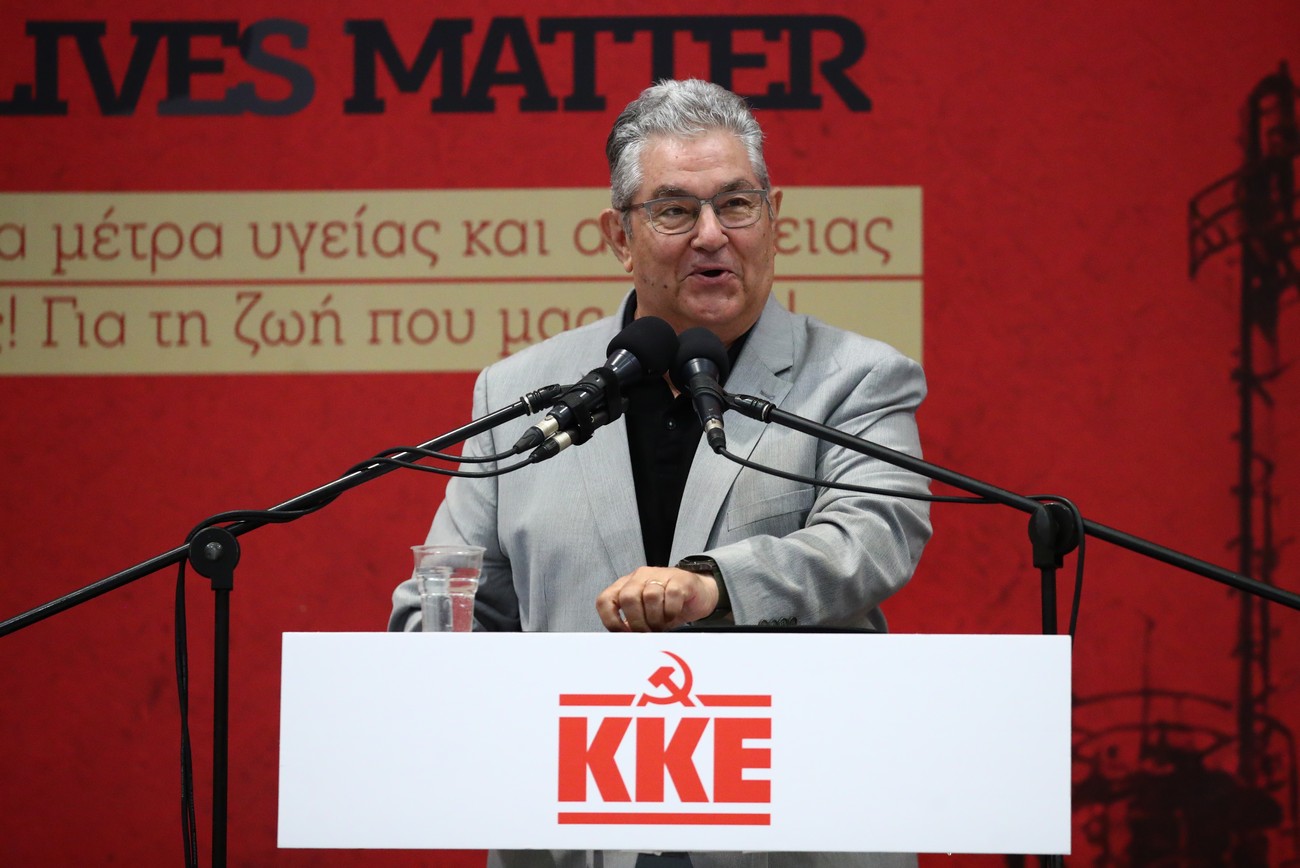 Κουτσούμπας από Θεσσαλονίκη: «Ακήρυχτος πόλεμος» στους χώρους δουλειάς (ΦΩΤΟ)