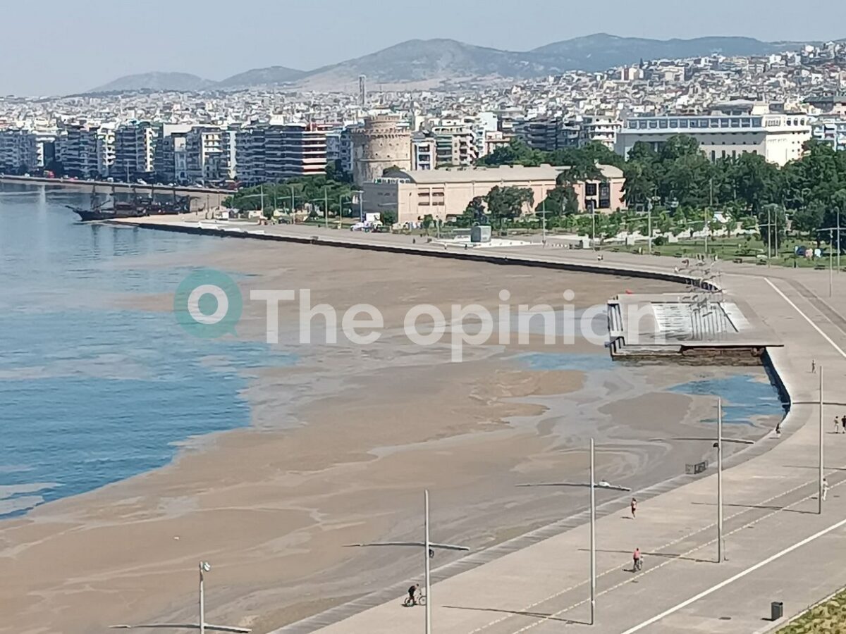 Θεσσαλονίκη: Φυτοπλαγκτόν «καταπίνουν» τον Θερμαϊκό (ΦΩΤΟ-VIDEO)