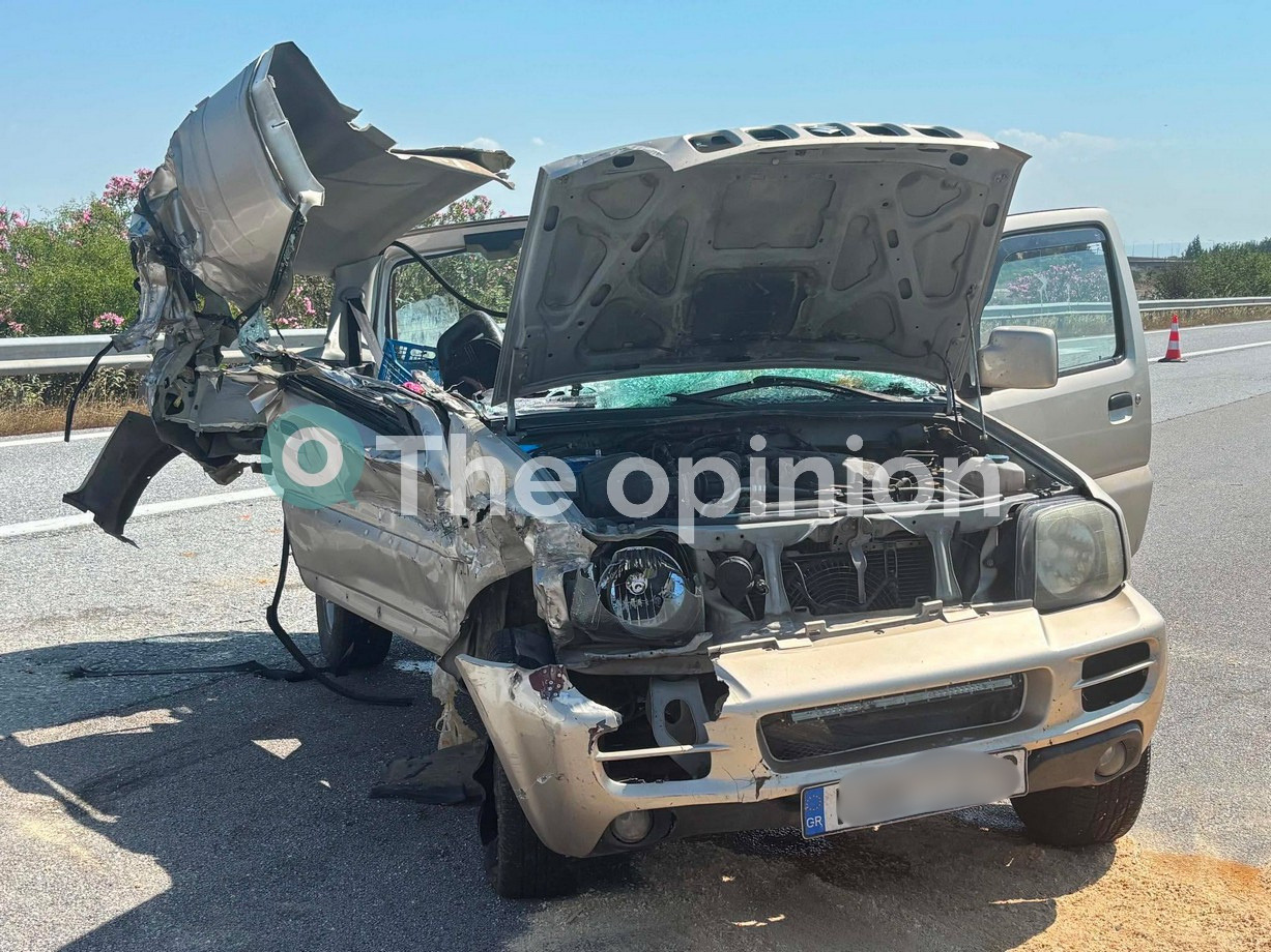 Νεκρή η γυναίκα μετά το τροχαίο με νταλίκα στην ΠΑΘΕ (ΦΩΤΟ-VIDEO)