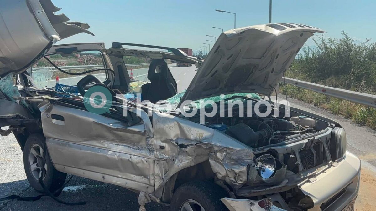 Νεκρή η γυναίκα μετά το τροχαίο με νταλίκα στην ΠΑΘΕ (ΦΩΤΟ-VIDEO)