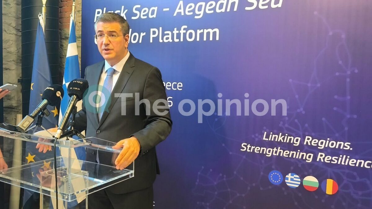 Τζιτζικώστας από Θεσσαλονίκη: Νέα χρηματοδότηση 1,1 δισ. ευρώ για τον διάδρομο που θα ενώνει Αιγαίο και Μαύρη Θάλασσα (VIDEO)