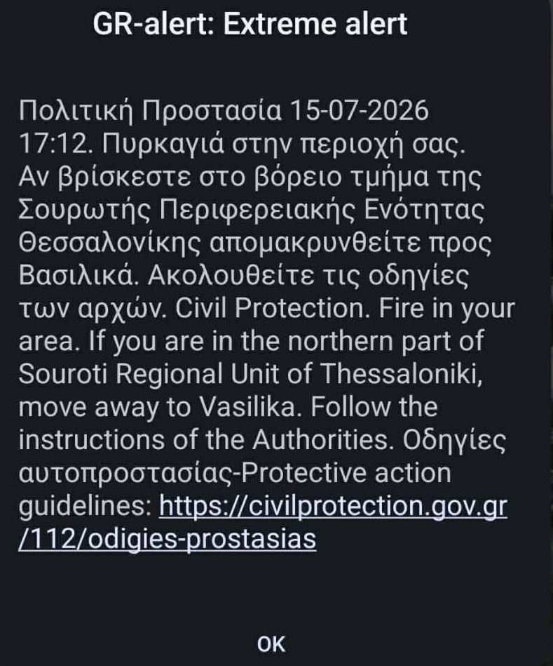 Θεσσαλονίκη: Φωτιά κοντά σε σπίτια στη Σουρωτή – 112 για εκκένωση – Ενισχύθηκαν οι δυνάμεις (ΦΩΤΟ+VIDEO)