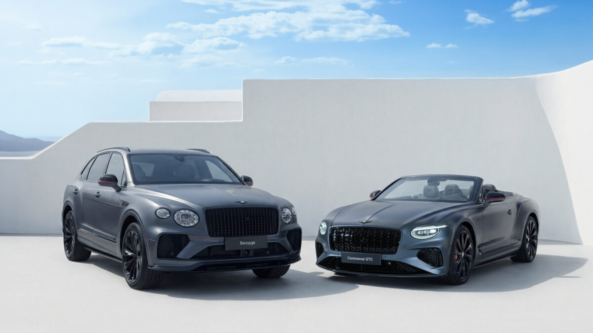 Δύο μοναδικές Bentley εμπνευσμένες από την καλντέρα της Σαντορίνης (ΦΩΤΟ)