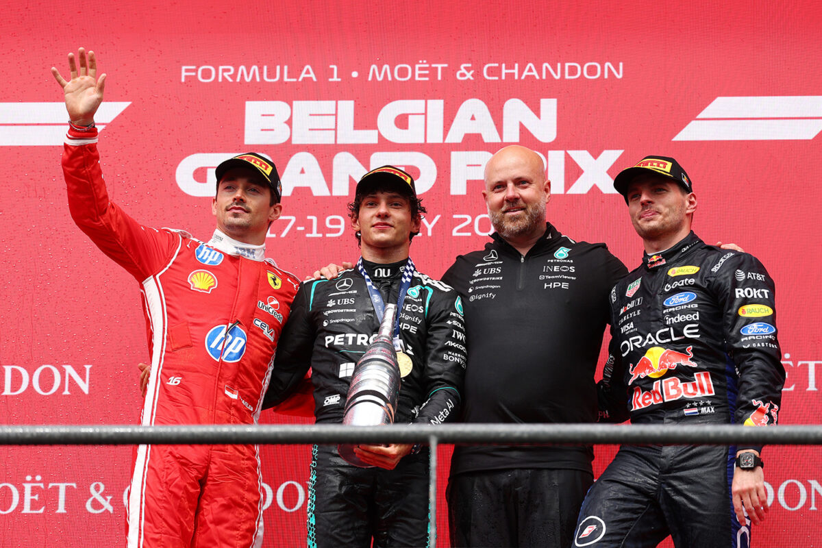FORMULA 1: Νικητής ο Kimi Antonelli με Mercedes στο Spa Francorchamps