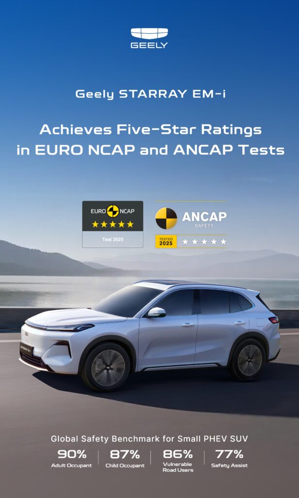 Από τα ασφαλέστερα SUV το Geely Starray EM-i