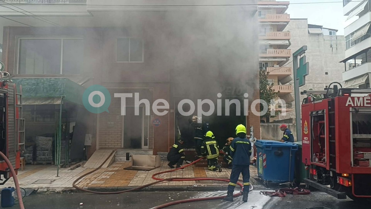 Θεσσαλονίκη: Φωτιά σε φαρμακείο στον Εύοσμο (ΦΩΤΟ-VIDEO)