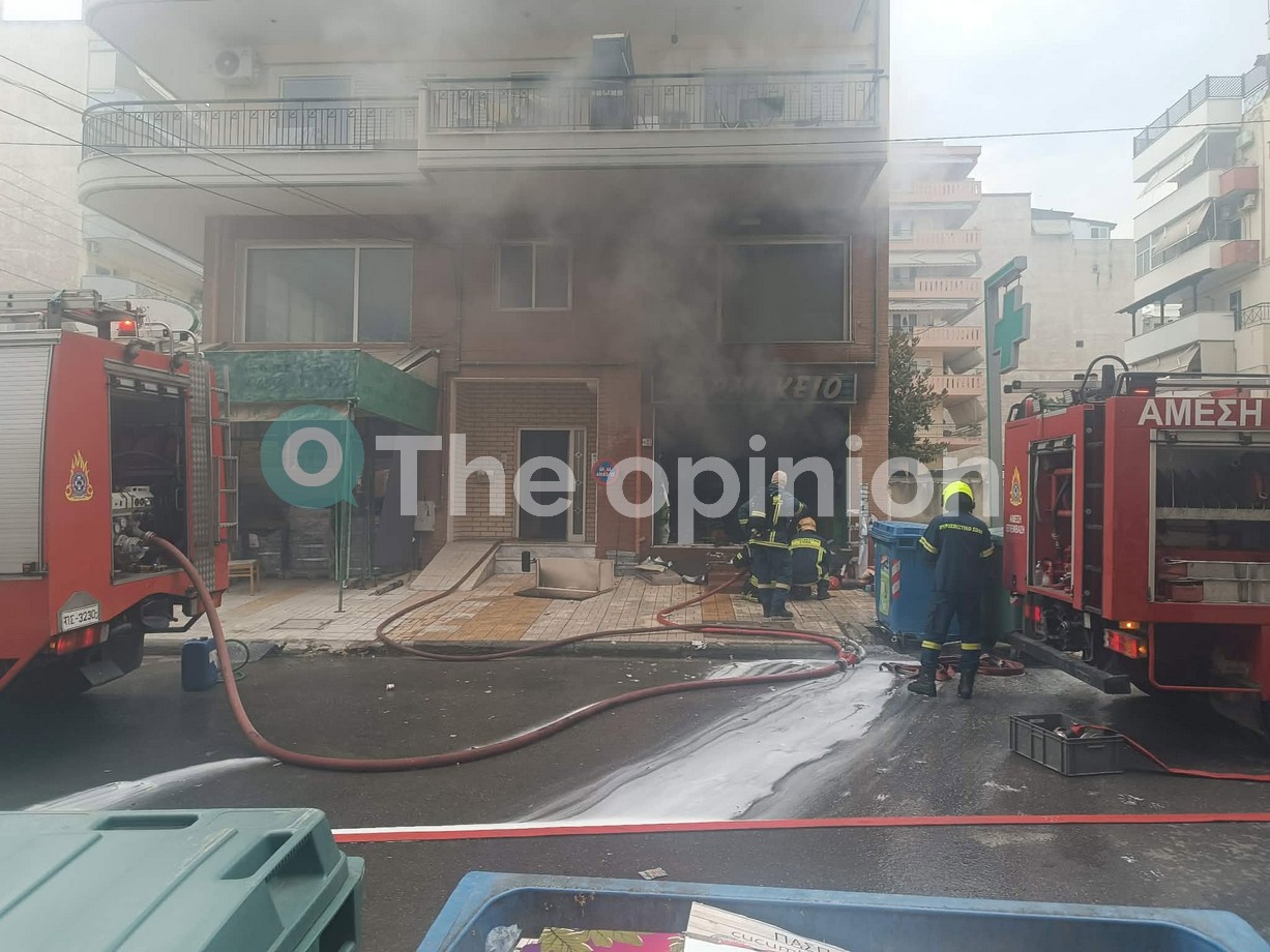Θεσσαλονίκη: Φωτιά σε φαρμακείο στον Εύοσμο (ΦΩΤΟ-VIDEO)