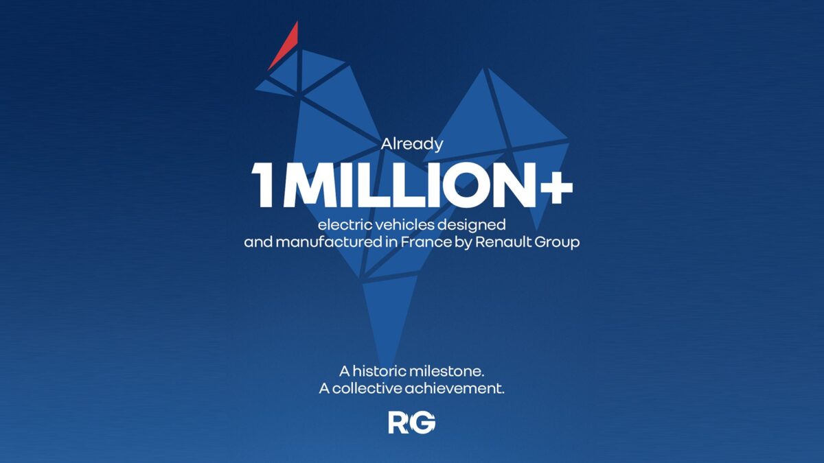 Ένα εκατομμύριο ηλεκτρικά αυτοκίνητα Renault “made in France” από το 2010