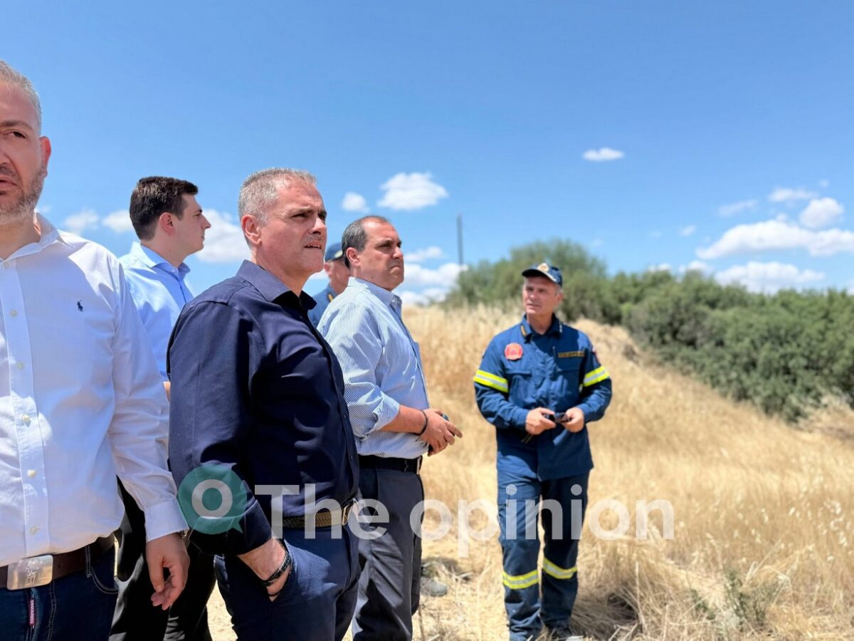 Αυτοψία στις πυρόπληκτες περιοχές μετά τη σύσκεψη στο Ωραιόκαστρο – Στα 5 εκατ. ευρώ η χρηματοδότηση από το Υπουργείο (ΦΩΤΟ+VIDEO)