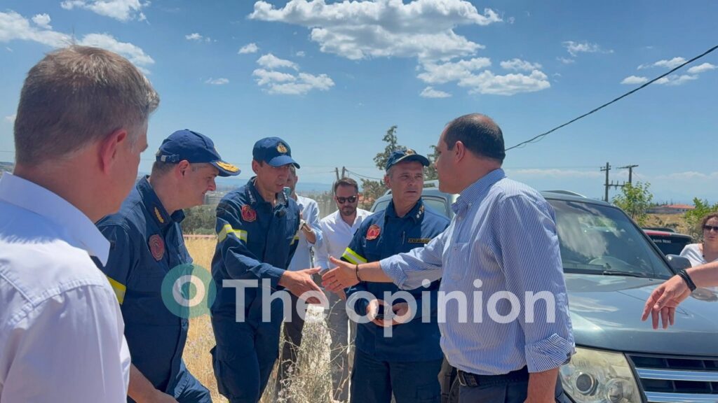 Αυτοψία στις πυρόπληκτες περιοχές μετά τη σύσκεψη στο Ωραιόκαστρο – Στα 5 εκατ. ευρώ η χρηματοδότηση από το Υπουργείο (ΦΩΤΟ+VIDEO)