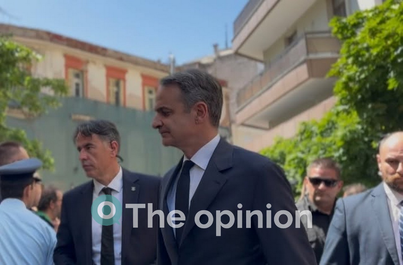 Στην κηδεία της Βάγιας Νέστορα ο Κυριάκος Μητσοτάκης (ΦΩΤΟ)