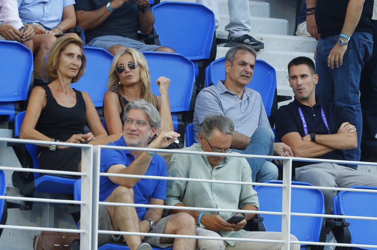 Κυριάκος και Κωνσταντίνος Μητσοτάκης είδαν από κοντά την Μαρία Σάκκαρη (ΦΩΤΟ-VIDEO)
