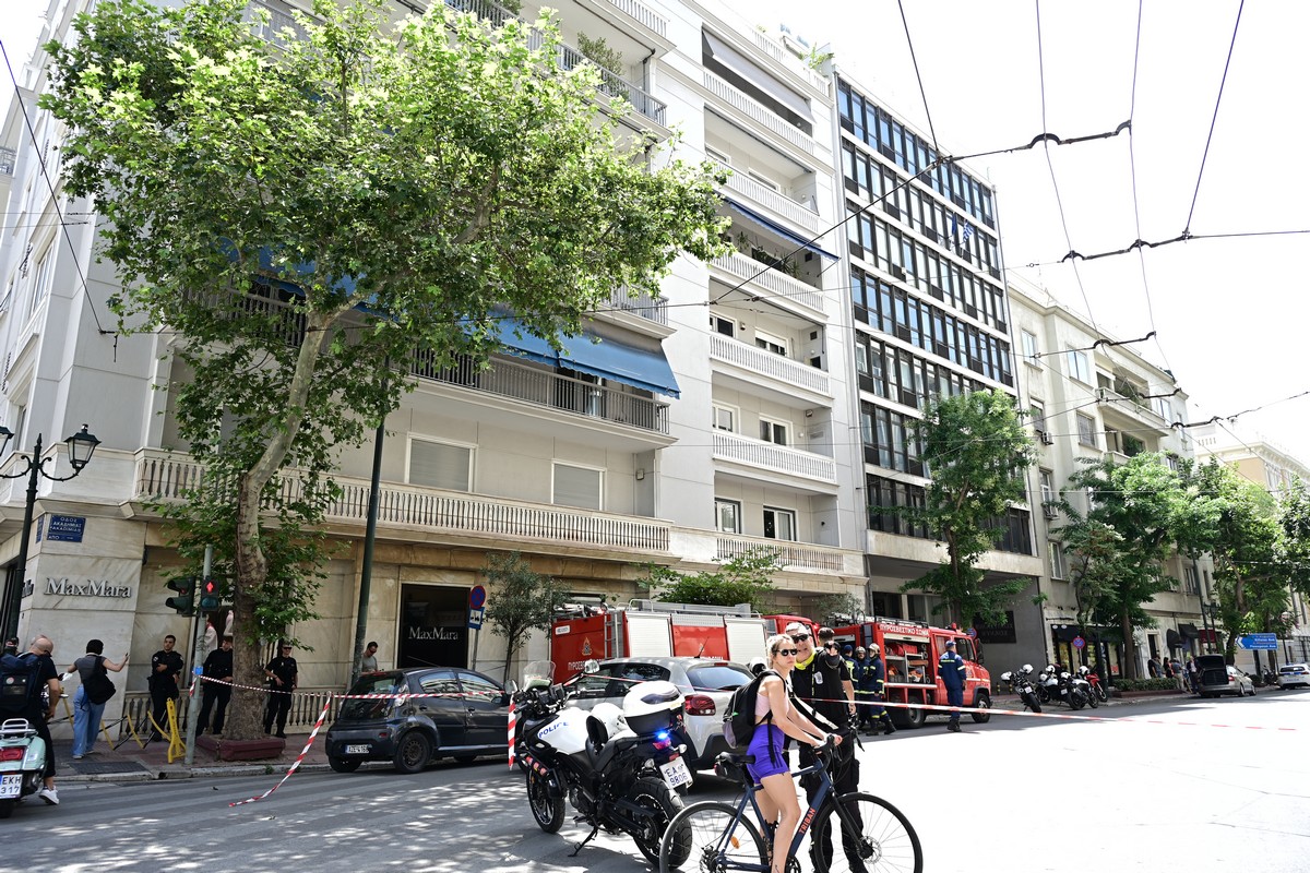 Τηλεφώνημα για βόμβα στην πρεσβεία της Γαλλίας στην Αθήνα (ΦΩΤΟ)