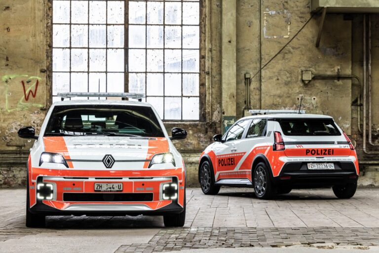 Στην υπηρεσία του “νόμου” το ηλεκτρικό Renault 5 E-Tech