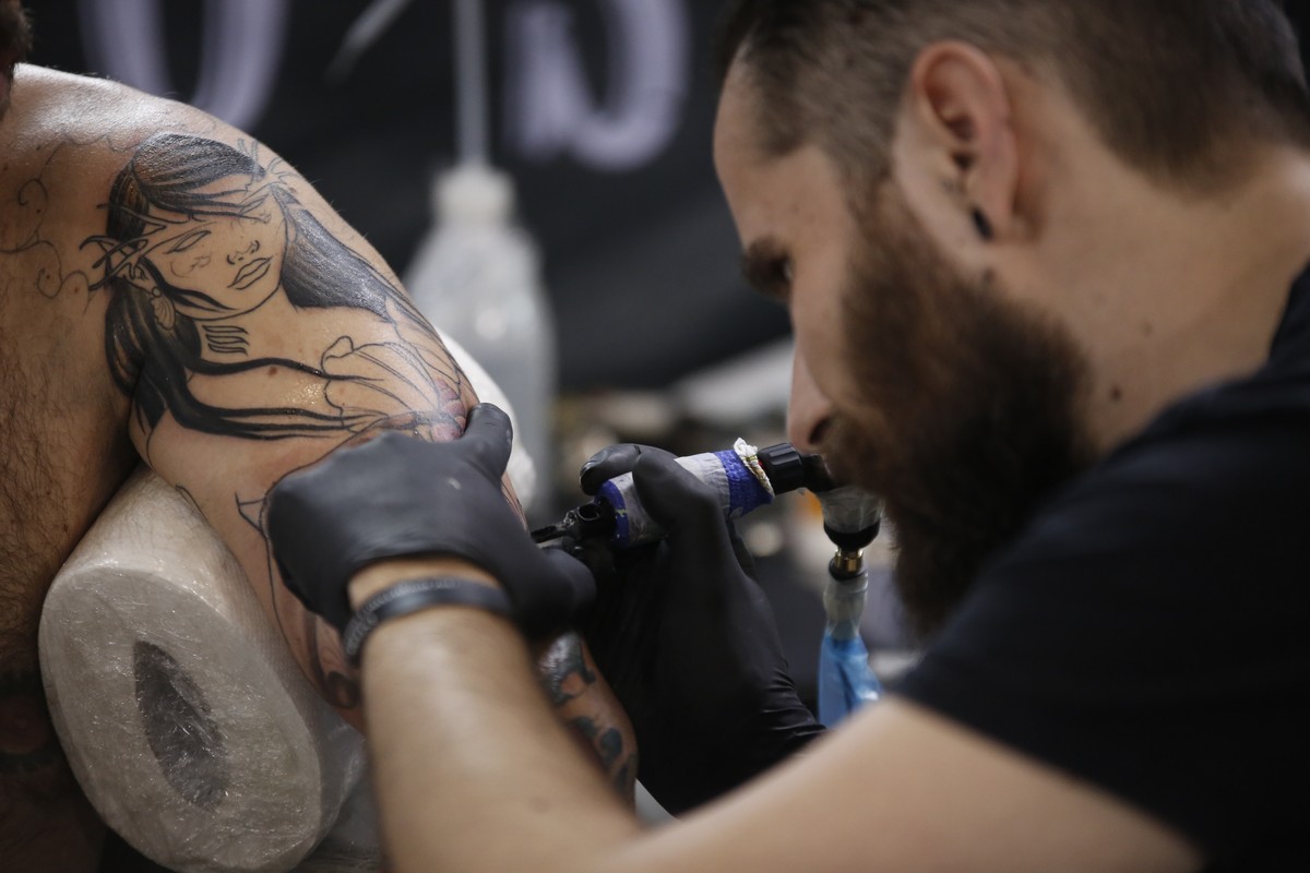 Στιγμιότυπο από προηγούμενο Athens Tattoo Convention