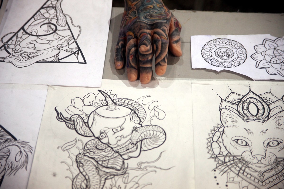Στιγμιότυπο από προηγούμενο Athens Tattoo Convention