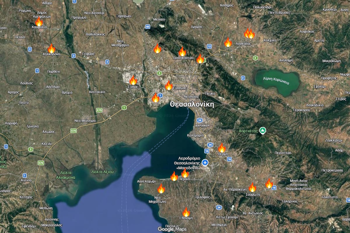 Θεσσαλονίκη: 19 πυρκαγιές σε δύο εβδομάδες – Είναι τυχαίο;