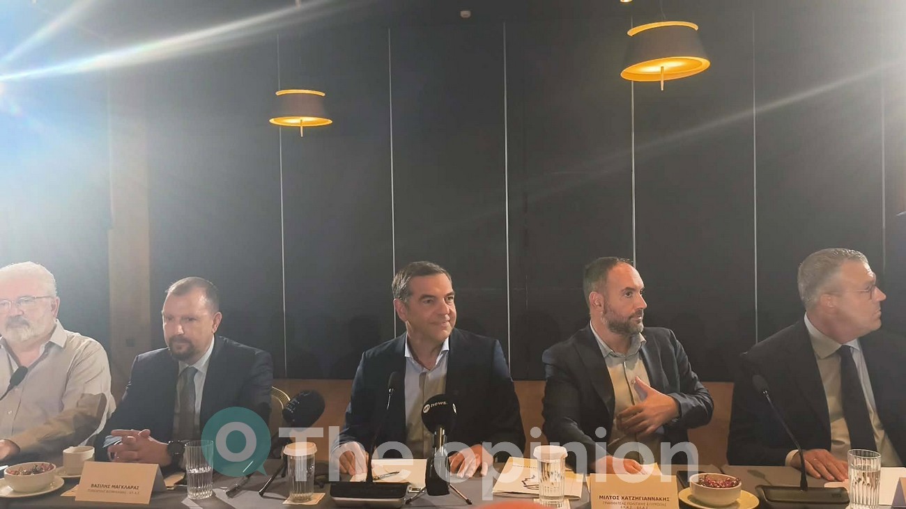Θεσσαλονίκη: Στο τραπέζι με τους παραγωγικούς φορείς ο Αλέξης Τσίπρας – «Να σταματήσουμε να χάνουμε ευκαιρίες» (ΦΩΤΟ-VIDEO)