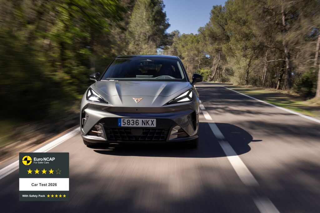 CUPRA Raval: Κορυφαία διάκριση ασφαλείας με 5 αστέρια στον Euro NCAP