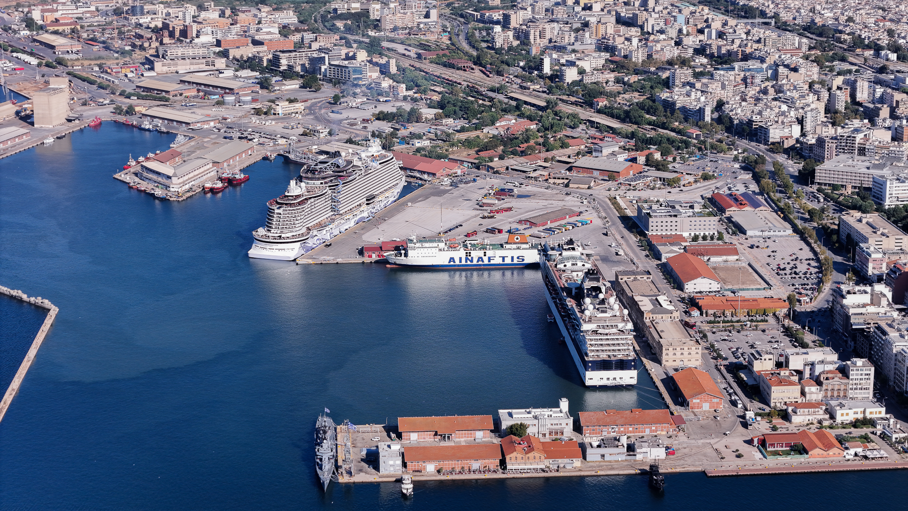Θεσσαλονίκη: Ένα λιμάνι που λειτουργεί μαζί με την πόλη