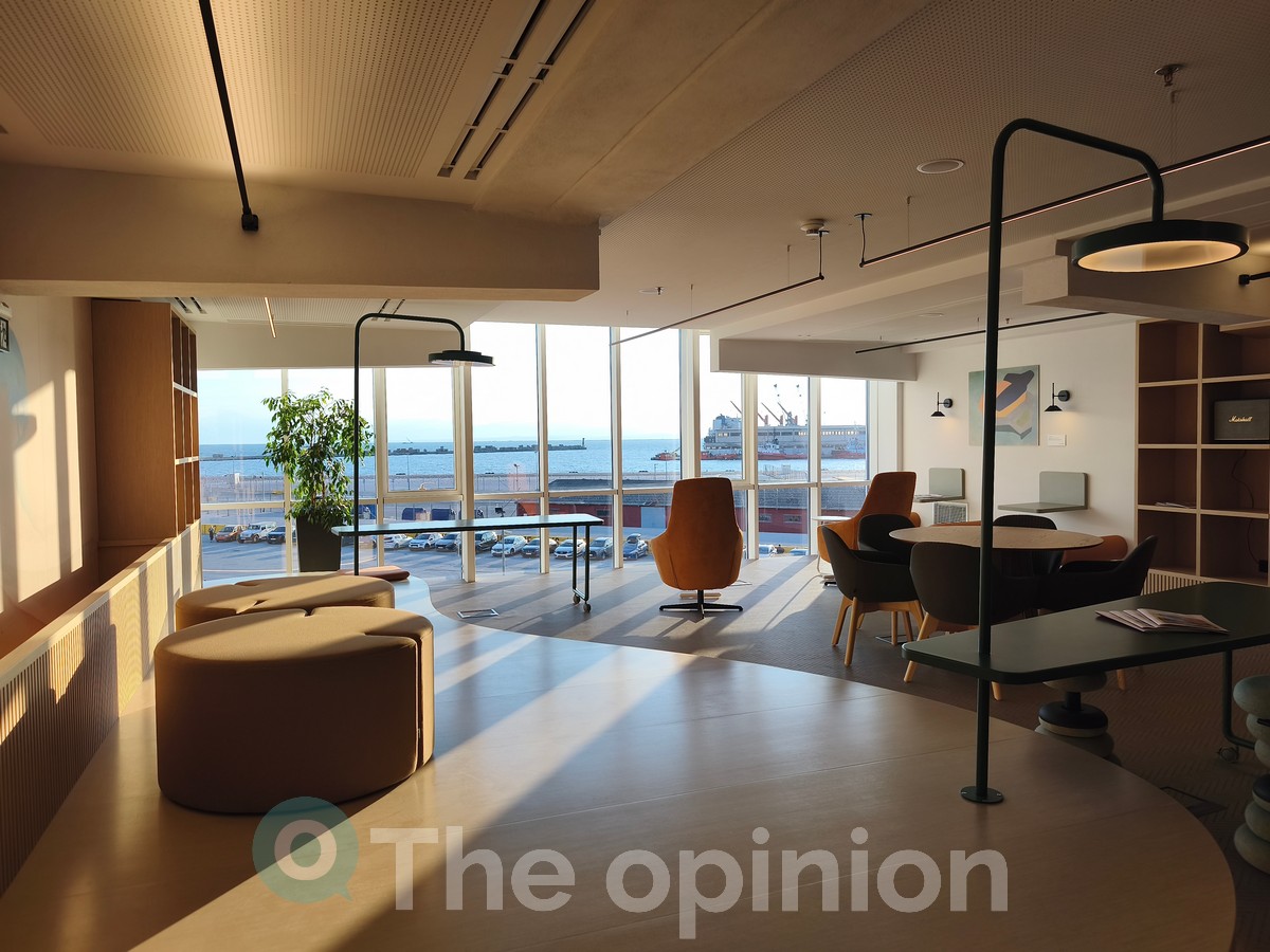 Εγκαίνια για το νέο κτίριο του Competence Center της Deloitte στο παλιό κτίριο της ΠΑΕΓΑ στο λιμάνι