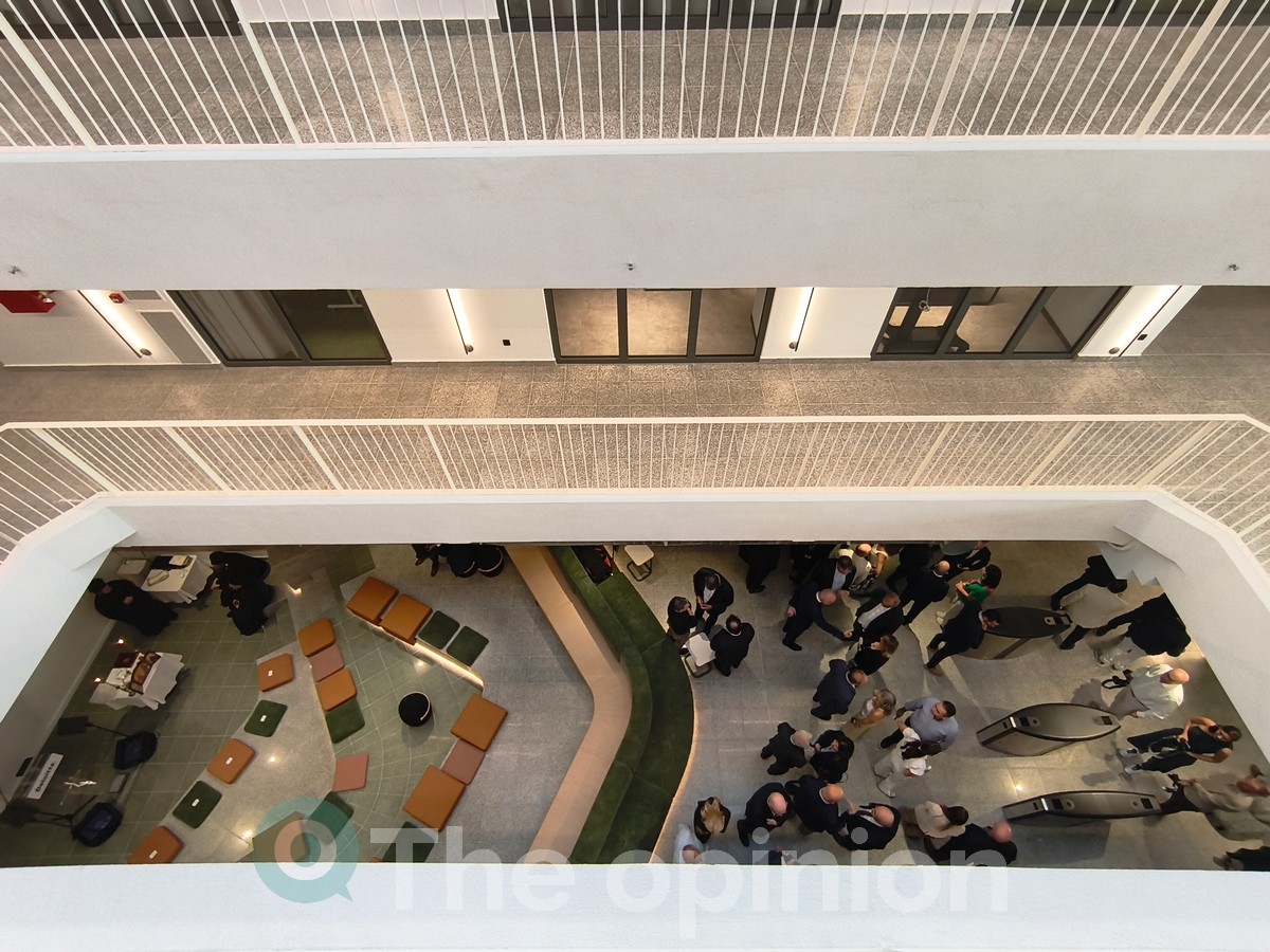 Εγκαίνια για το νέο κτίριο του Competence Center της Deloitte στο παλιό κτίριο της ΠΑΕΓΑ στο λιμάνι