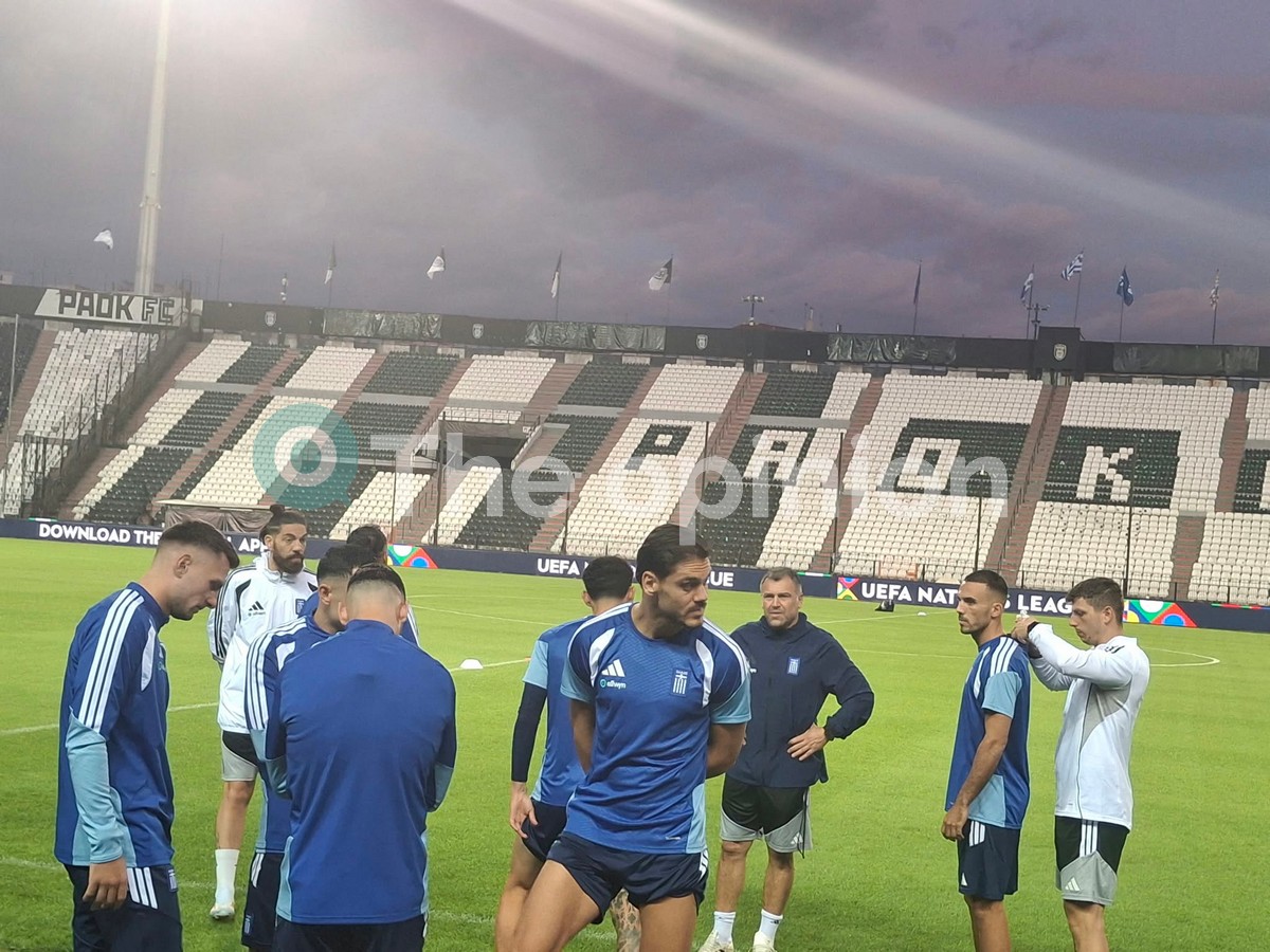 Στην Τούμπα για την τελευταία προπόνηση πριν την Ολλανδία η Εθνική Ελλάδος! (ΦΩΤΟ+VIDEO)