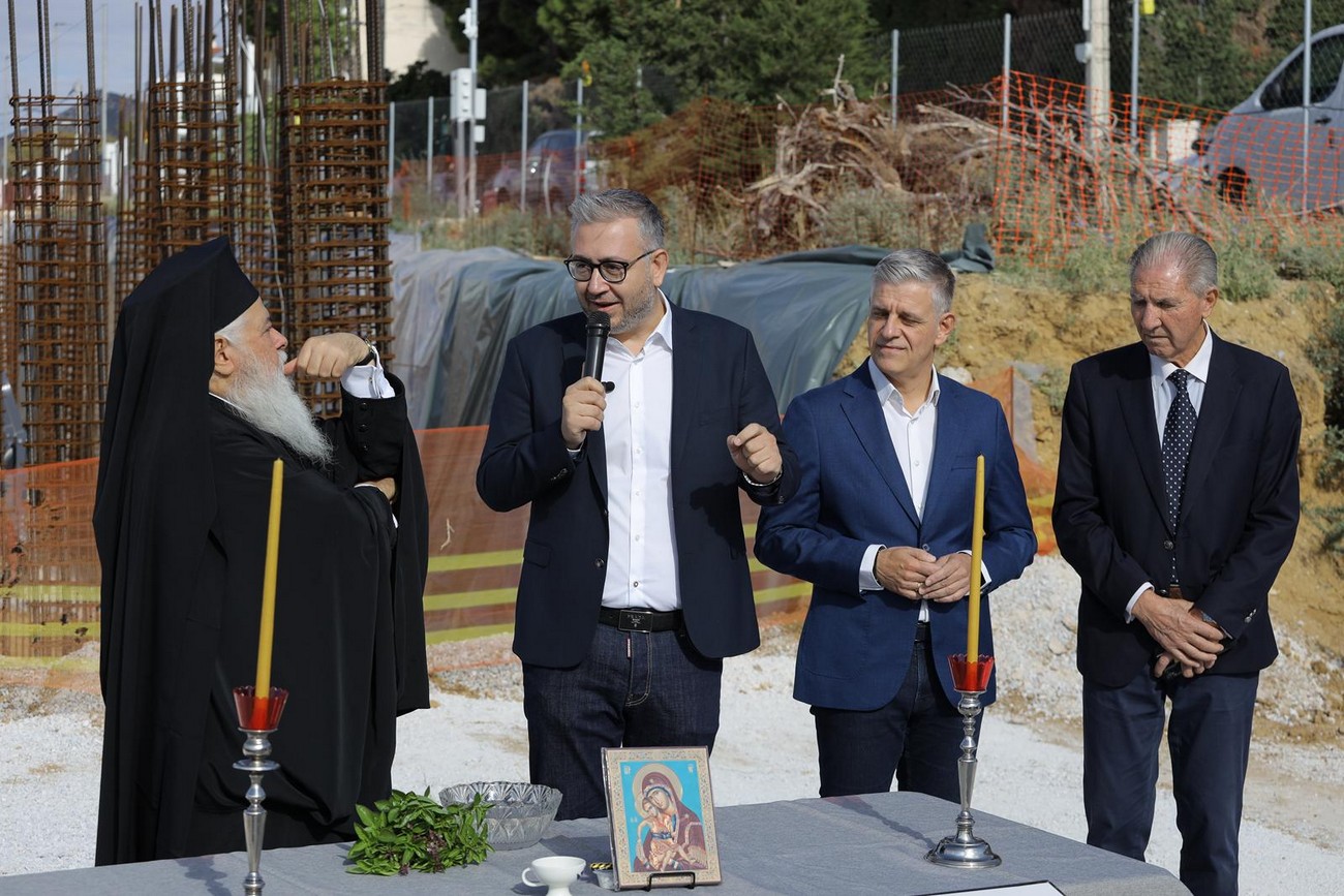 Θεσσαλονίκη: Μπήκαν τα θεμέλια του 5ου Δημοτικού Σχολείου Ωραιοκάστρου