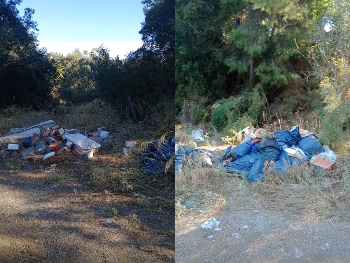 Θεσσαλονίκη: Γέμισε μπάζα και σκουπίδια το άλσος της Νέας Ελβετίας (VIDEO)
