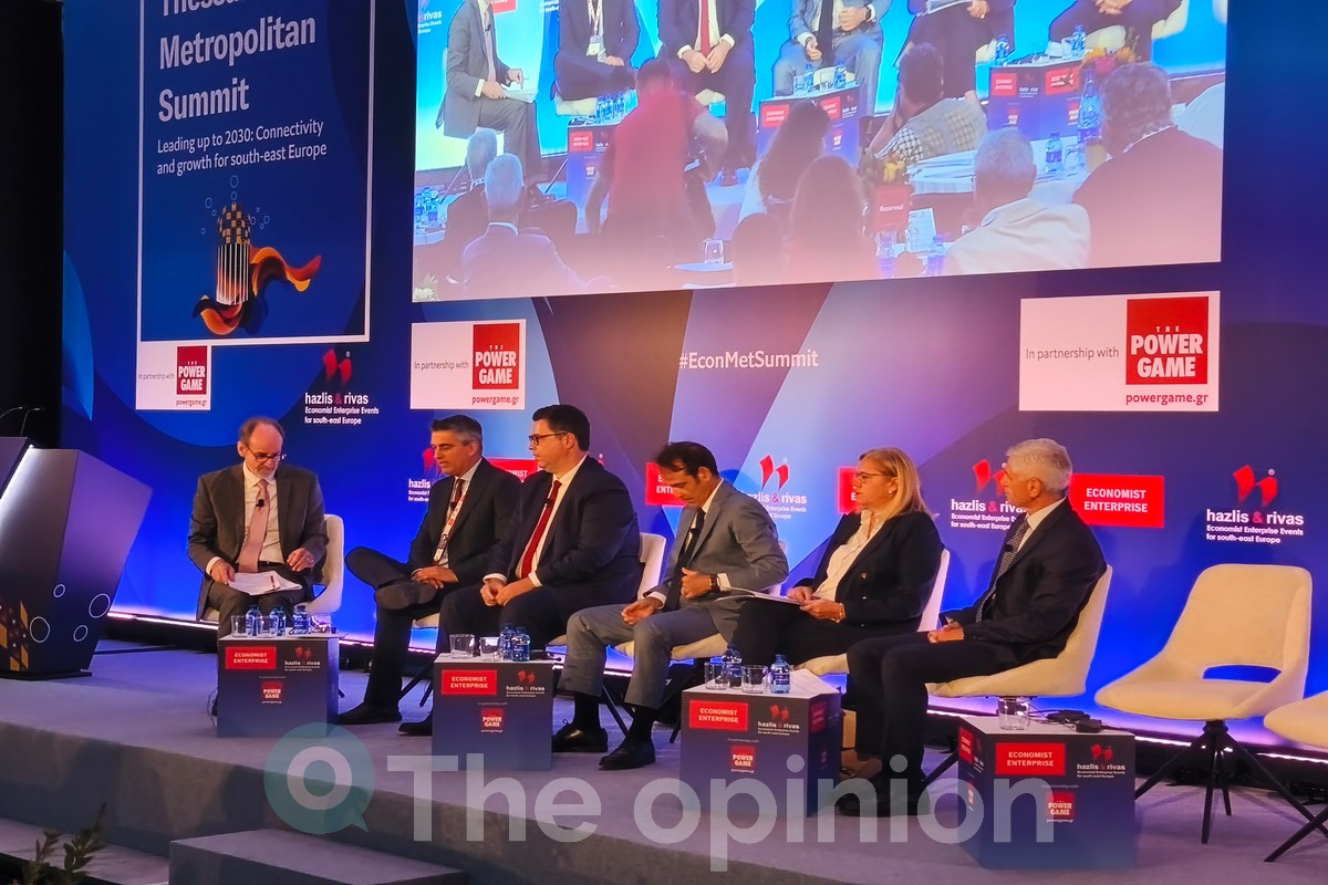 Δήμας στο 6ο Economist Thessaloniki Metropolitan Summit: Οι υποδομές ως γεωστρατηγικό «όπλο»