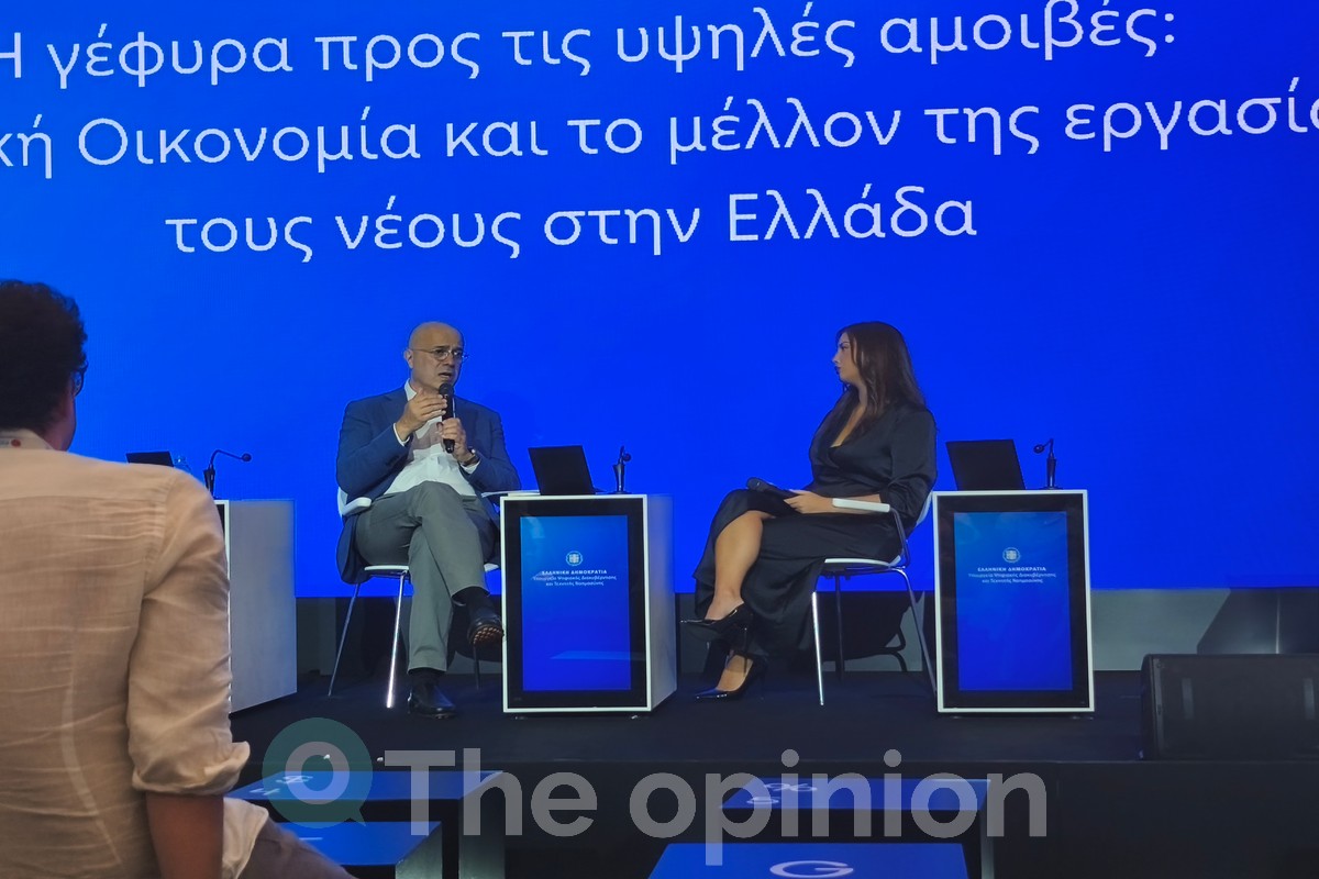 Ο καθηγητής Άρης Αλεξόπουλος στη ΔΕΘ