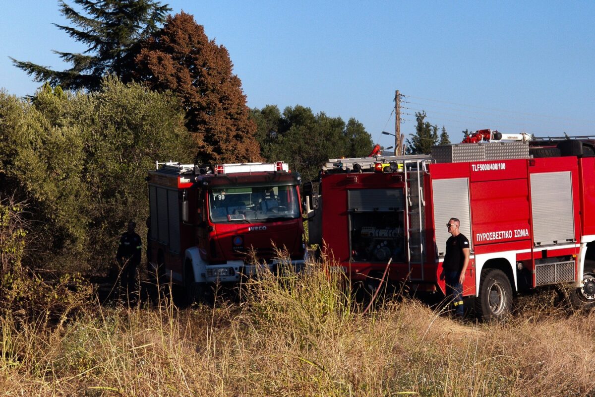 Συναγερμός στην Πυροσβεστική για φωτιά στον Λαγκαδά