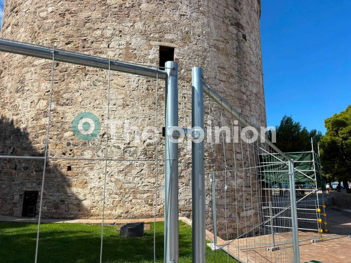 Νέα εικόνα για τον Λευκό Πύργο – Ξεκίνησαν οι εργασίες για τον φωτισμό του μνημείου (ΦΩΤΟ-VIDEO)