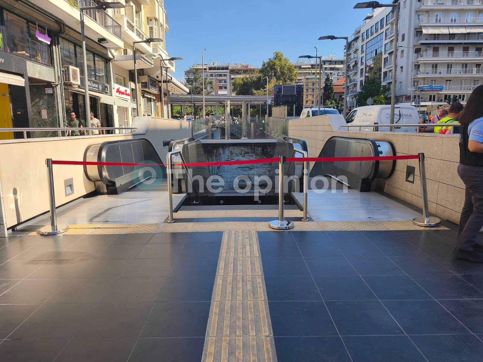 Μετρό Θεσσαλονίκης: Κλειστός ο σταθμός «Αγίας Σοφίας» λόγω καπνών (VIDEO)
