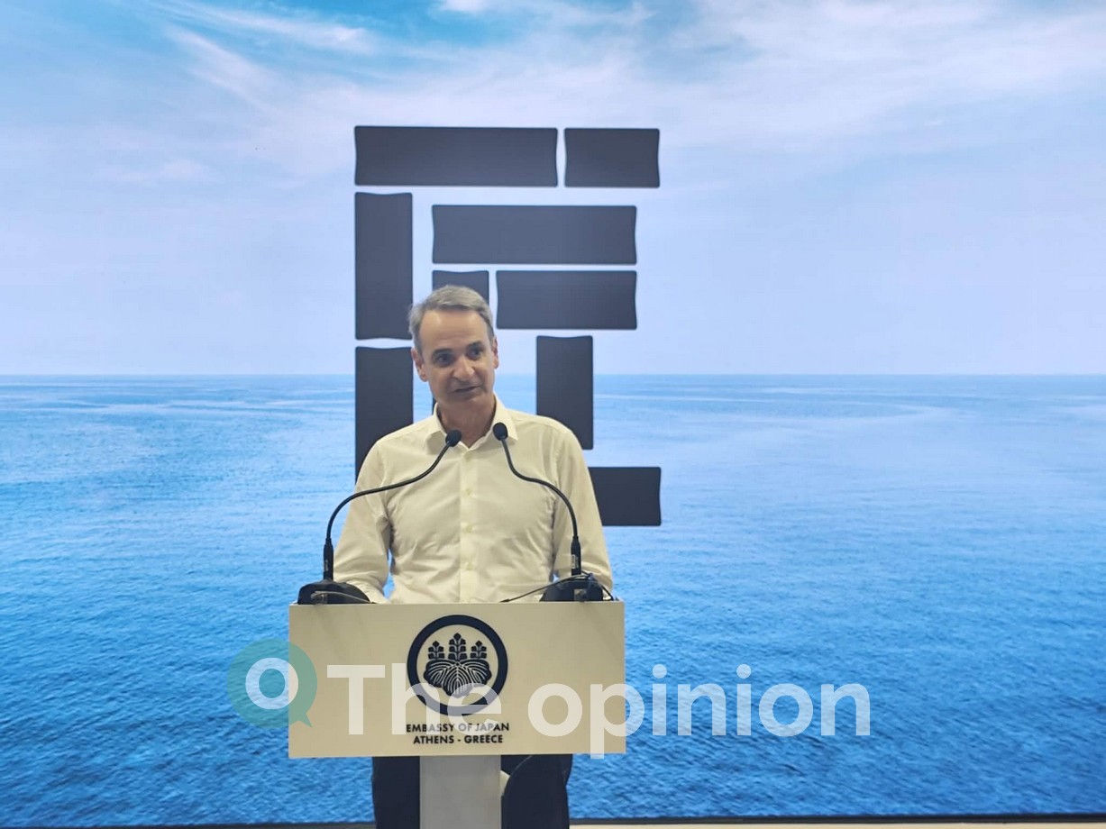 Στο περίπτερο της Ιαπωνίας ο Κυριάκος Μητσοτάκης – Τα παραδοσιακά τύμπανα και το δώρο (ΦΩΤΟ – VIDEO)
