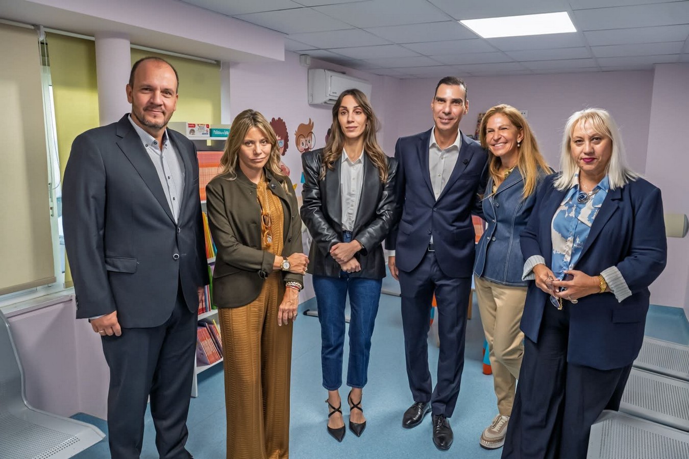 24 νέες βιβλιοθήκες στο Νοσοκομείο Παίδων «Η Αγία Σοφία»