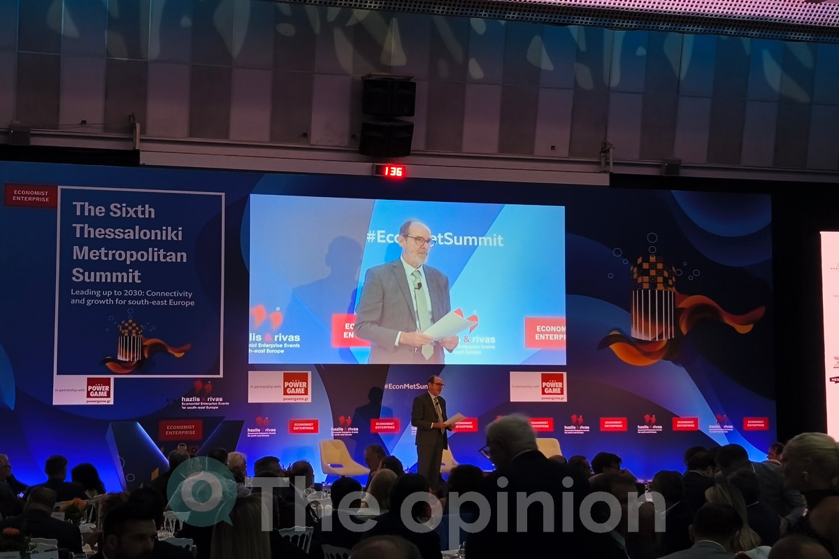 Παρουσία Πιερρακάκη η έναρξη του Sixth Thessaloniki Metropolitan Summit του Economist (ΦΩΤΟ)