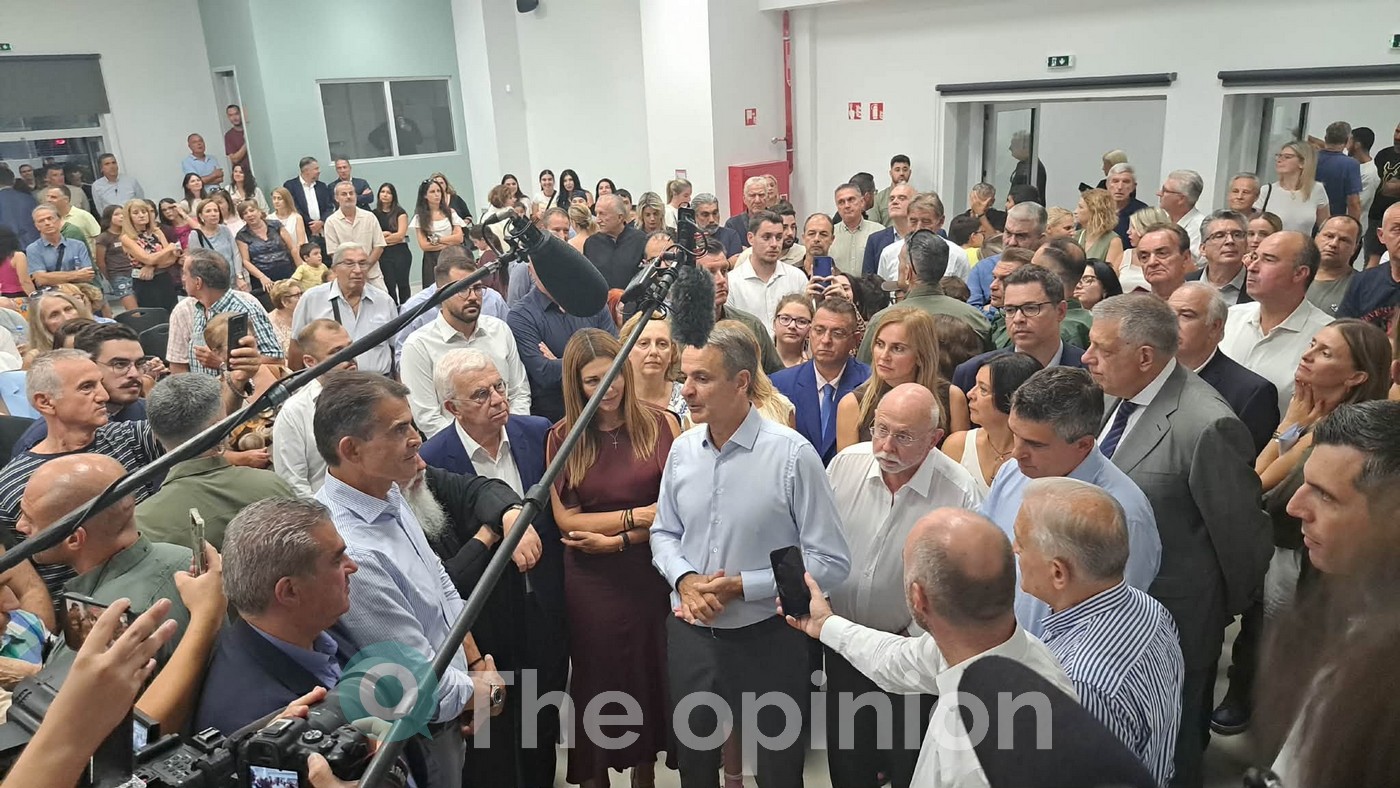 Στο υπό κατασκευή βιοκλιματικό κολυμβητήριο ο Κ. Μητσοτάκης – «Το μεγαλύτερο εν εξελίξει αθλητικό έργο στην ελληνική επικράτεια» (ΦΩΤΟ)